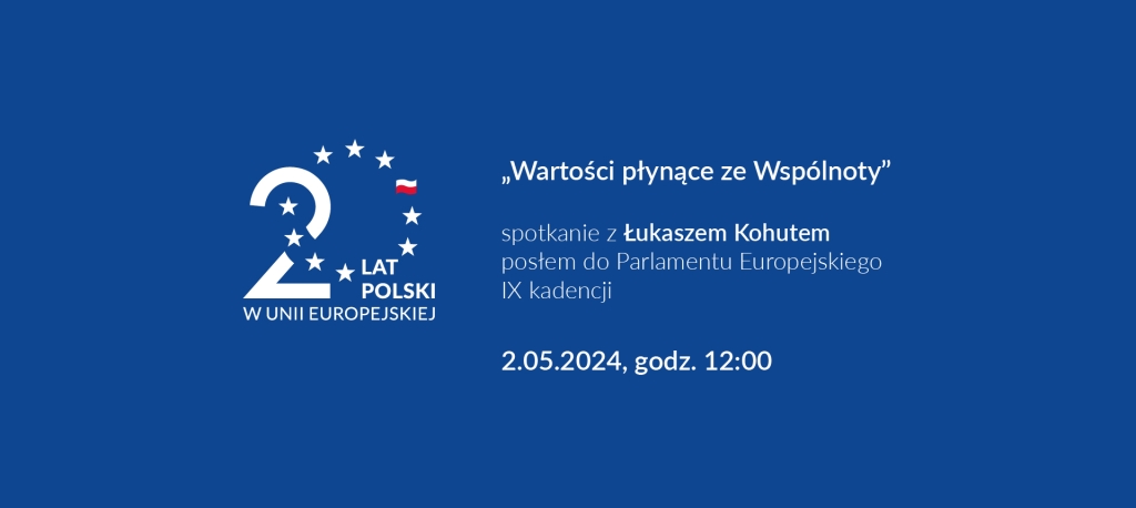 20 lat Polski w Unii Europejskiej - banerek