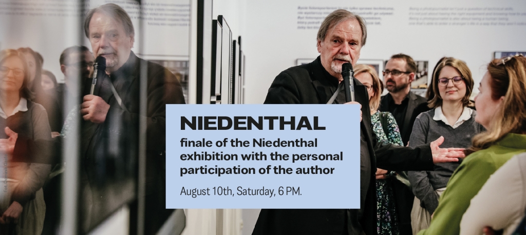 Finale of the Niedenthal exhibition with the personal participation of the author