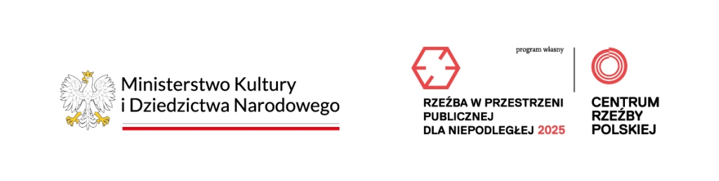 Rzeźba w przestrzeni publicznej logotypy